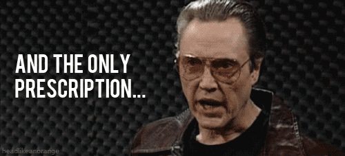 a gif of the SNL skit cowbell