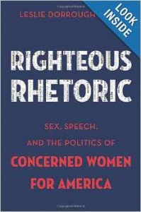 the cover of Righteous Rhetoric by Leslie Dorrough