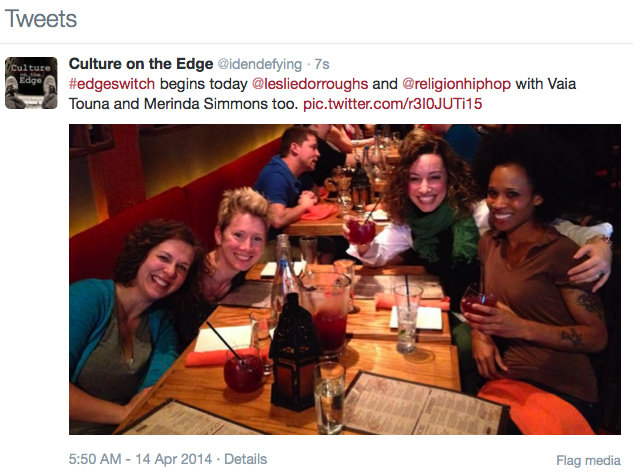 Culture on the Edge's tweet about #edgeswitch