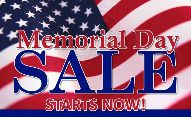 Camera Land's Memorial Day Weekend Sale Today - Tuesday May 26th Memorialdaysale