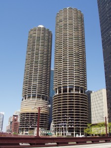buildings in Marina city Chicago, Illinois