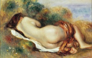A painting of a naked lady