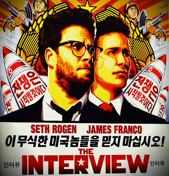The cover for the movie The Interview