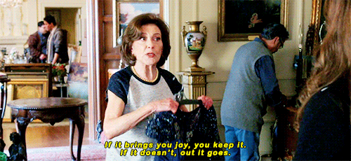 A gif of Emily Gilmore saying, 